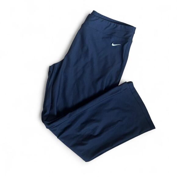 Nike Black capri leggings medium Women's EUC - Picture 1 of 2